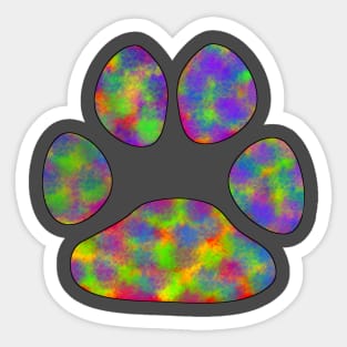 footprint Sticker